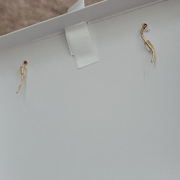 C&C California Red, White & Blue Handwoven Star Earrings NEW - Picture 5 of 5